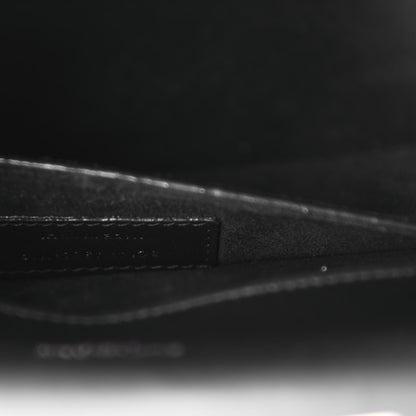 Saint Laurent Smooth Calfskin Small Classic Monogram Kate Tassel Satchel Black 10 of 11