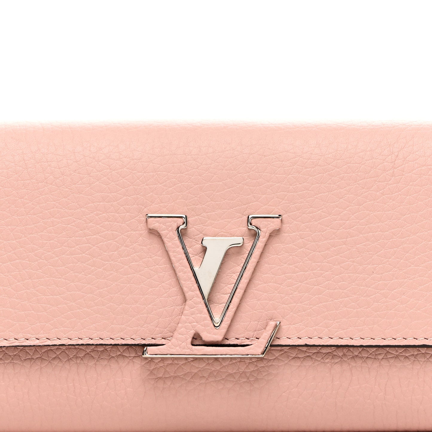 Taurillon Capucines Wallet Magnolia