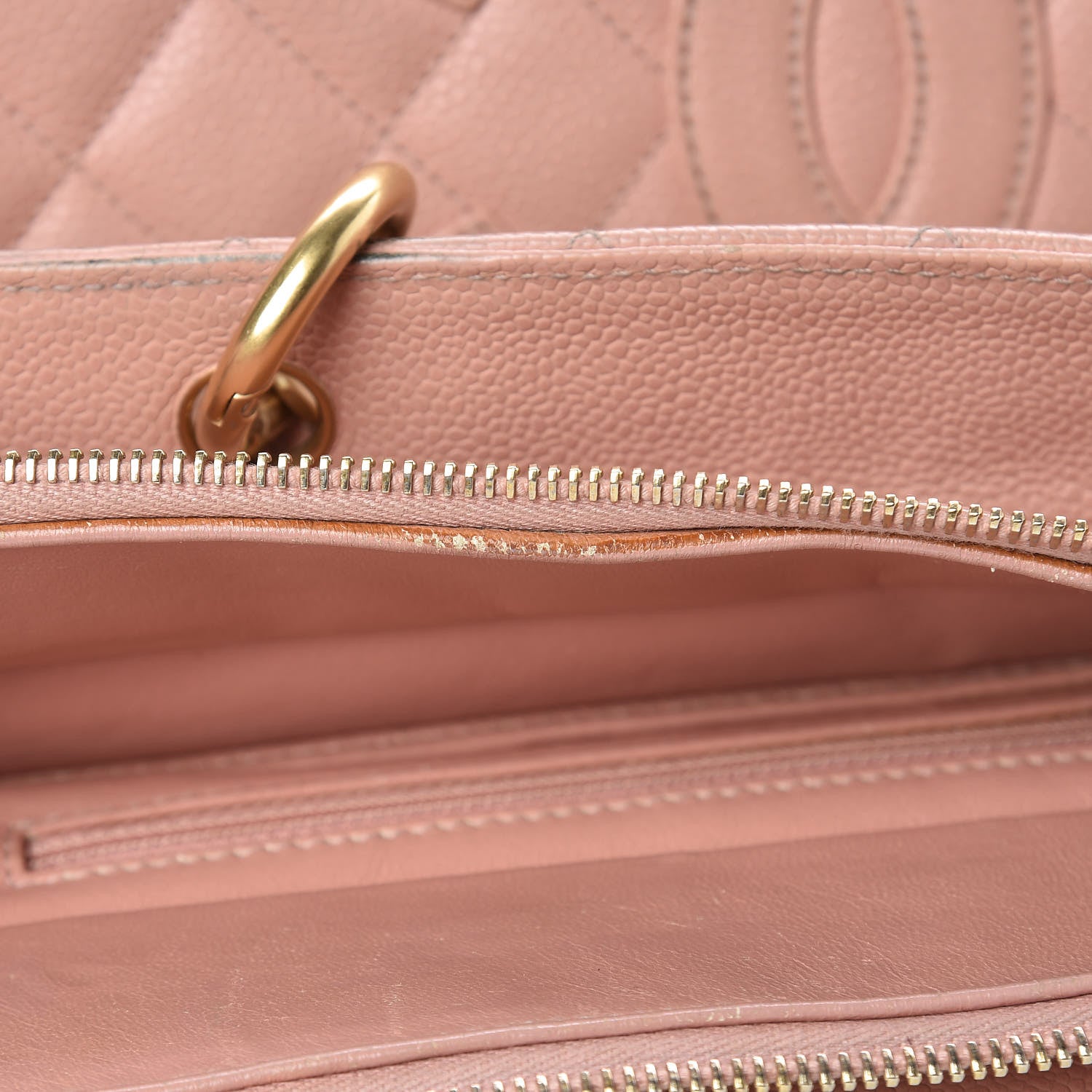 Chanel Caviar Quilted Grand Timeless Tote GTT Pink 19 of 27