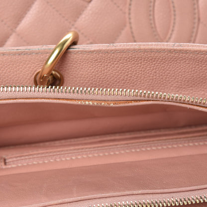 Chanel Caviar Quilted Grand Timeless Tote GTT Pink 19 of 27