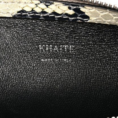 Khaite Python Embossed Lina Bag Natural 6 of 9