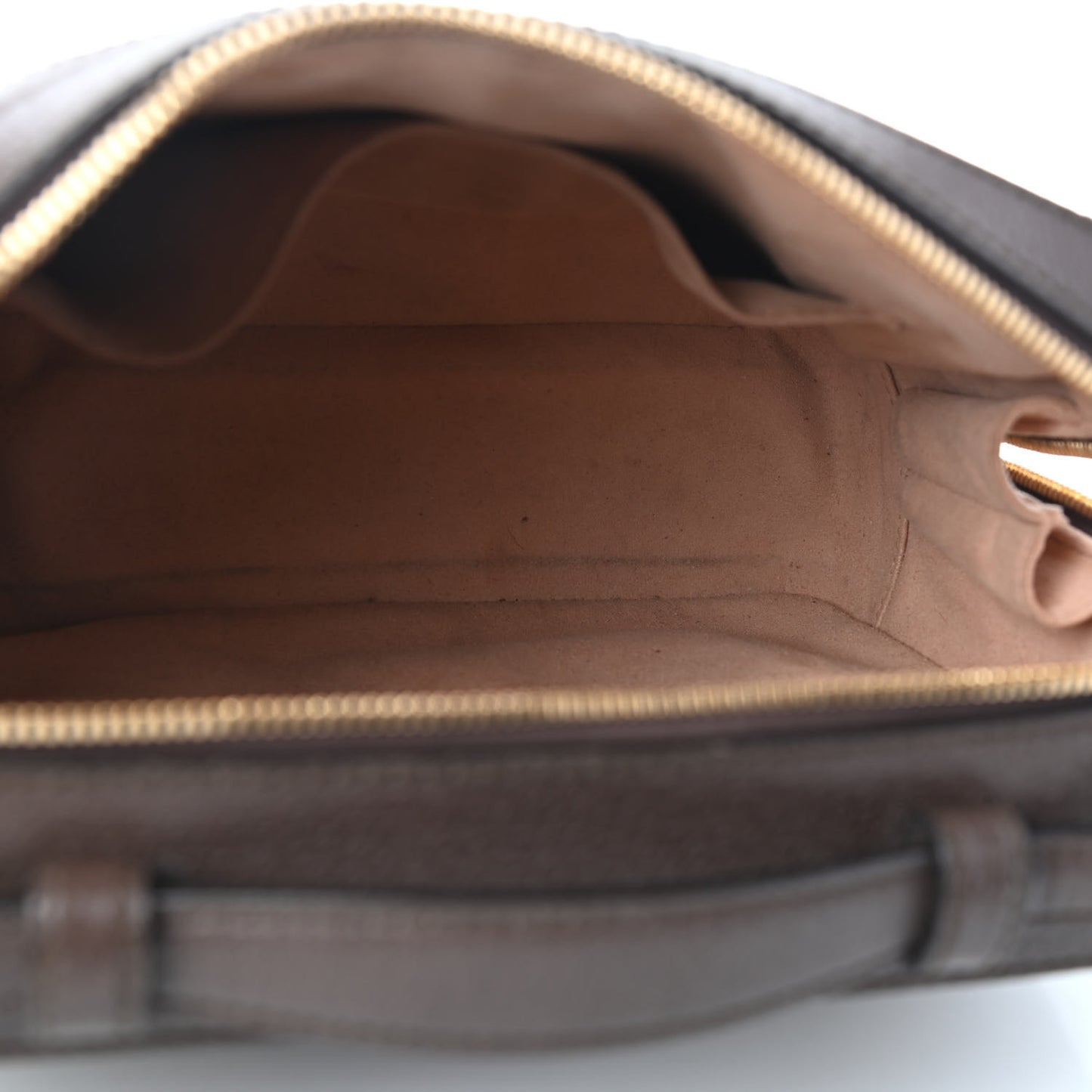 GG Supreme Web Small Ophidia Top Handle Shoulder Bag Brown