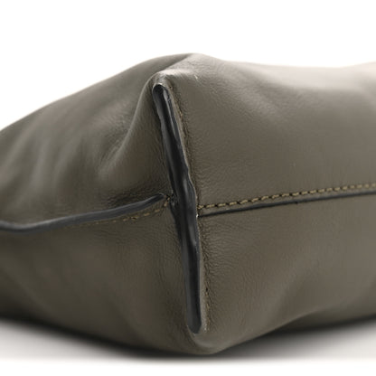 Loewe Mellow Nappa Donut Chain Flamenco Knot Clutch Khaki Green 9 of 12