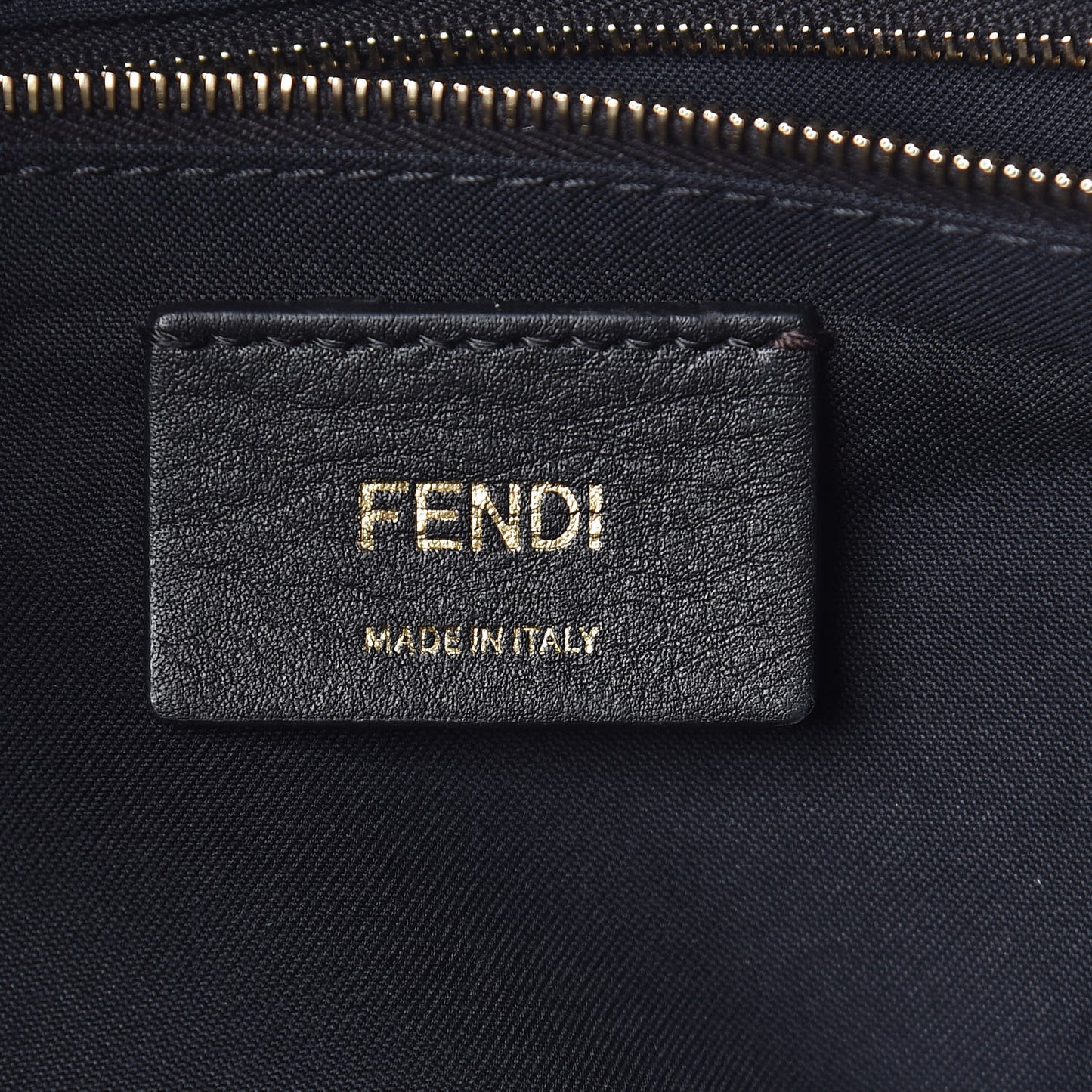 Nappa FF 1974 Embossed Small Boston Black