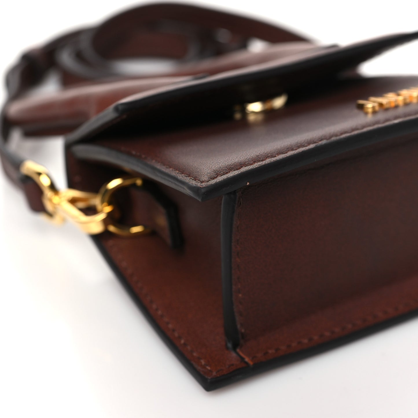 Smooth Calfskin Le Chiquito Dark Brown