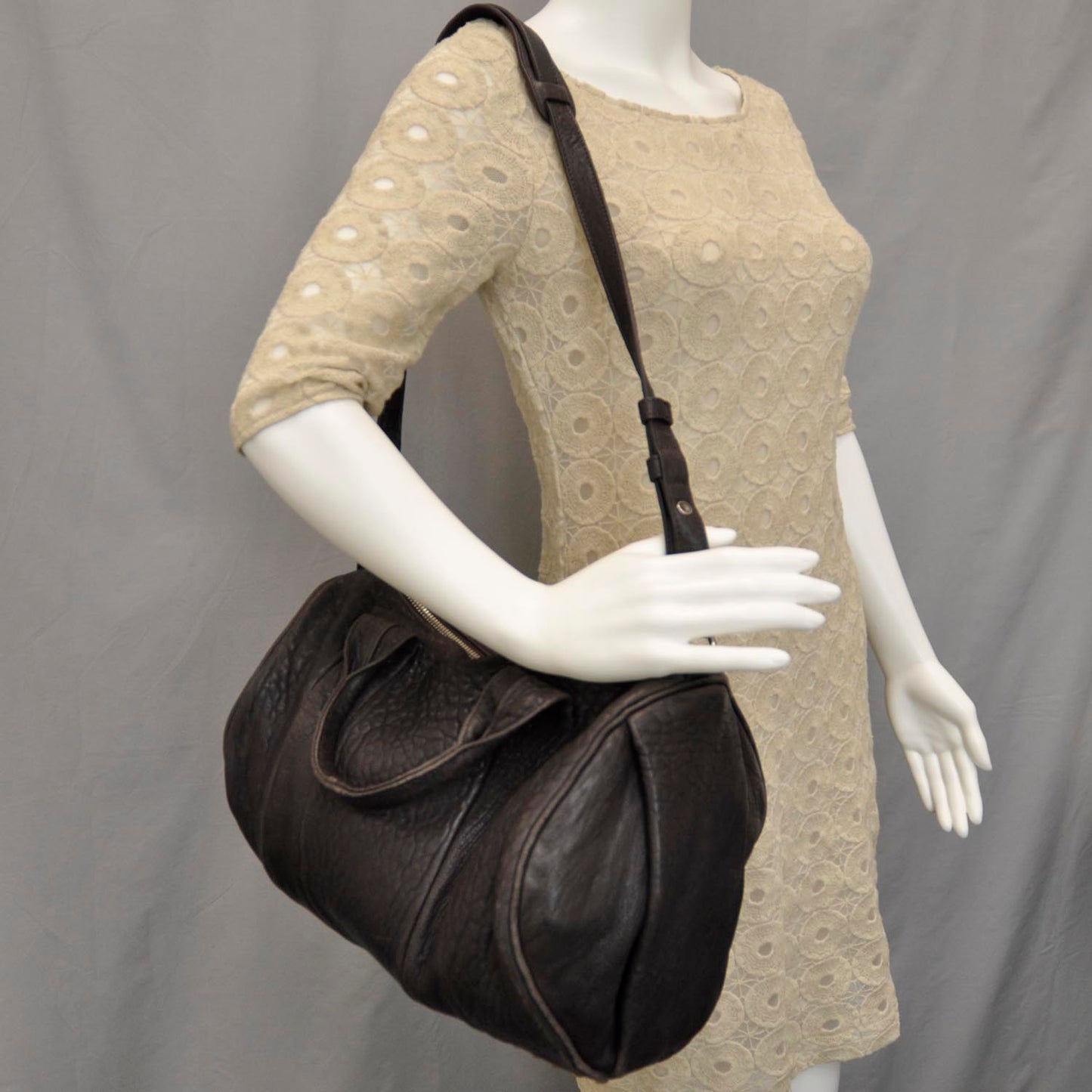 Leather Rocco Dark Brown