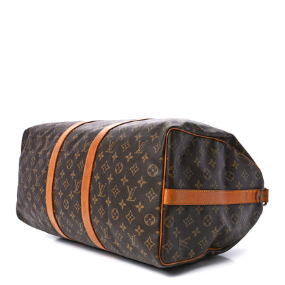 Louis Vuitton Monogram Keepall Bandouliere 50 10 of 18