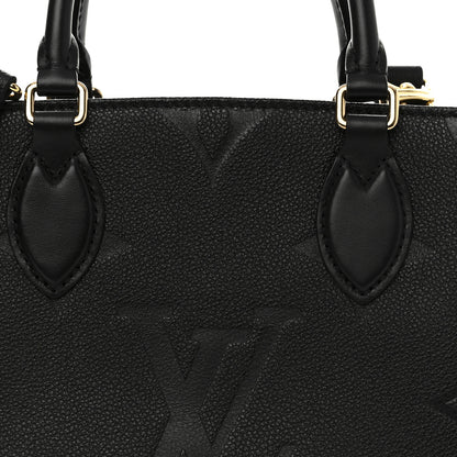 Louis Vuitton Empreinte Monogram Giant Onthego PM Black 7 of 9