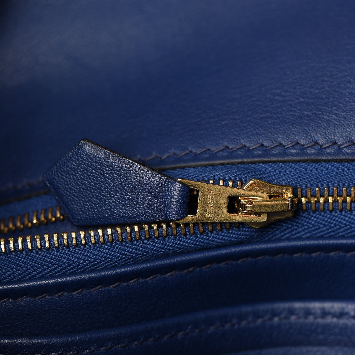 Hermes Swift Kelly Retourne 25 Bleu Saphir 29 of 39