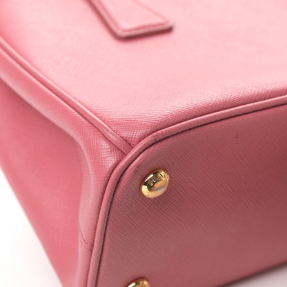 Prada Saffiano Mini Galleria Double Zip Tote Tamaris 12 of 21