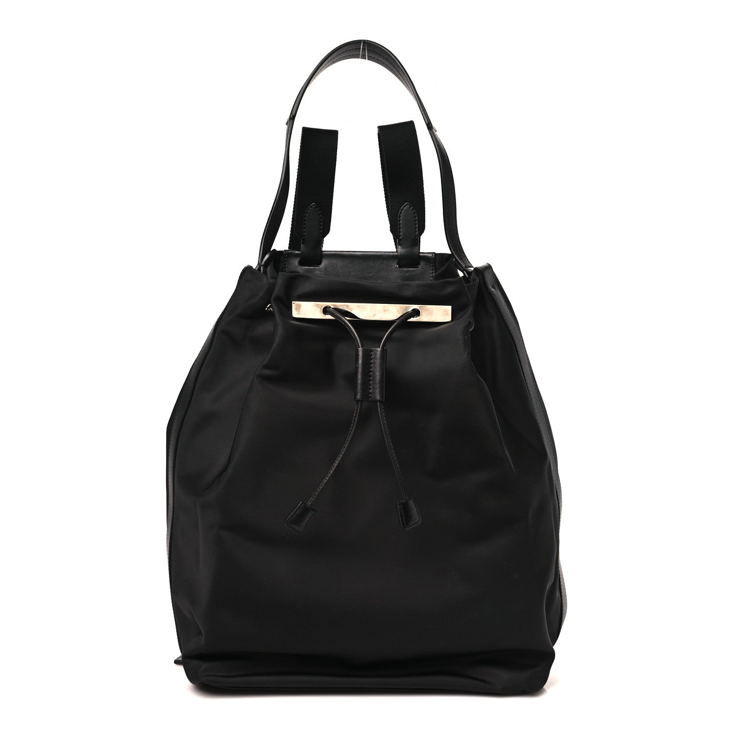 The Row Nylon Calfskin Backpack 11 Black 1 of 8
