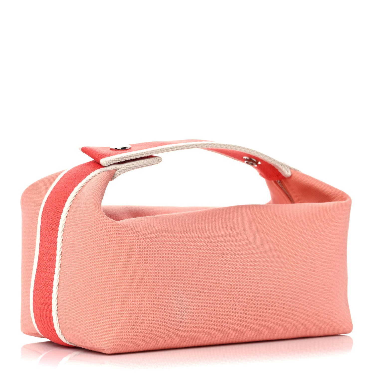 Hermes Canvas Small Bride-A-Brac Pouch Goyave 3 of 10