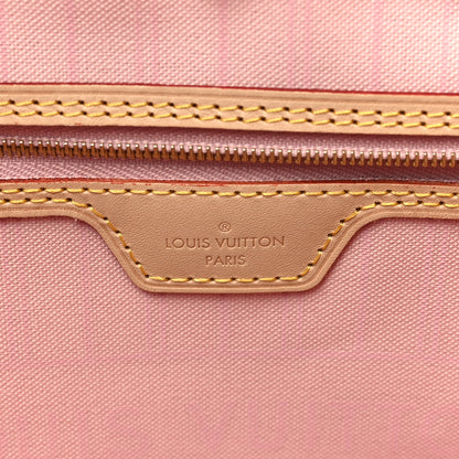 Louis Vuitton Damier Azur Neo Neverfull MM Rose Ballerine 7 of 10