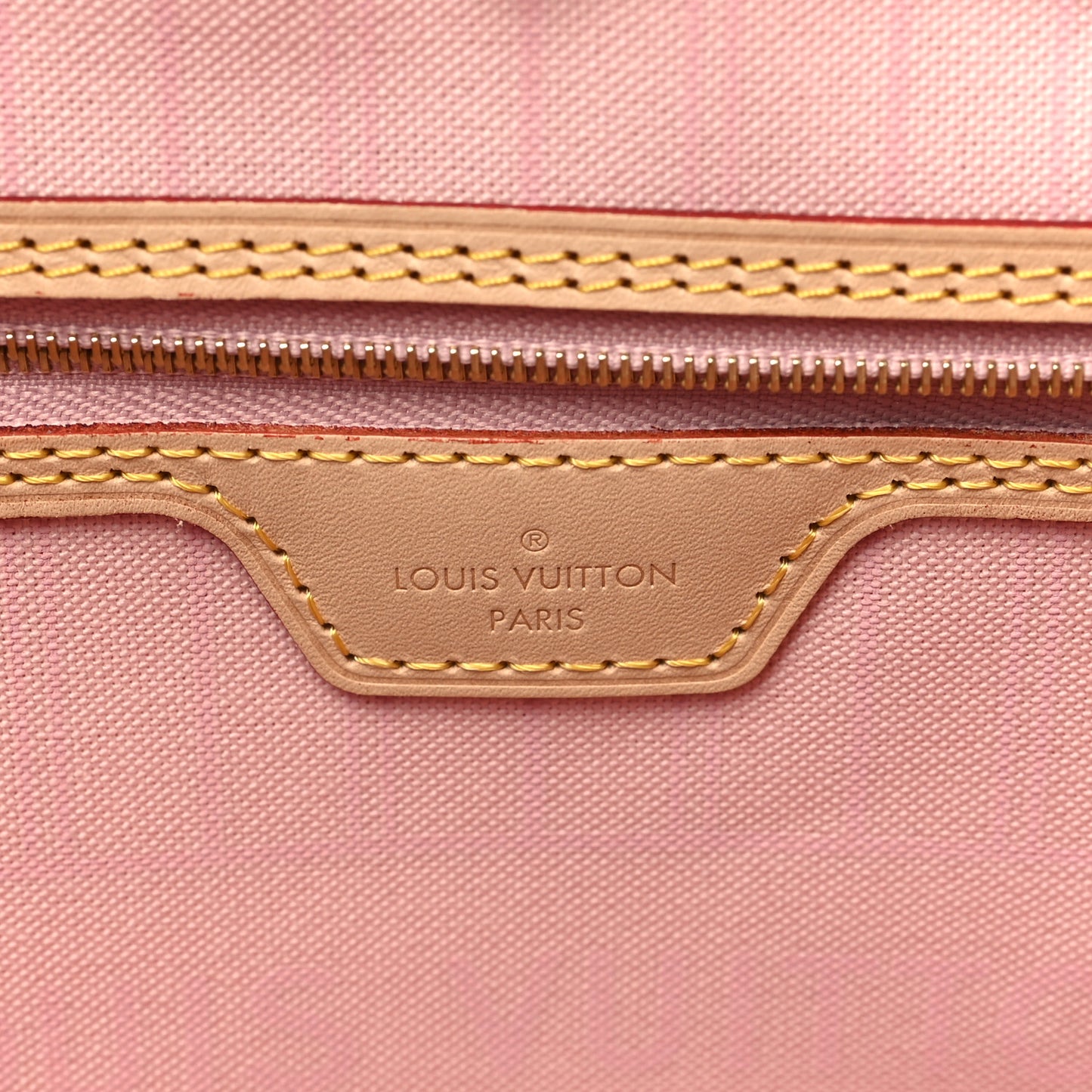 Damier Azur Neo Neverfull MM Rose Ballerine