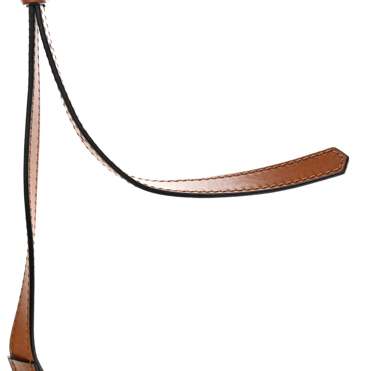 Canvas Mega Check Mini Ashby Tassel Crossbody Saddle Brown