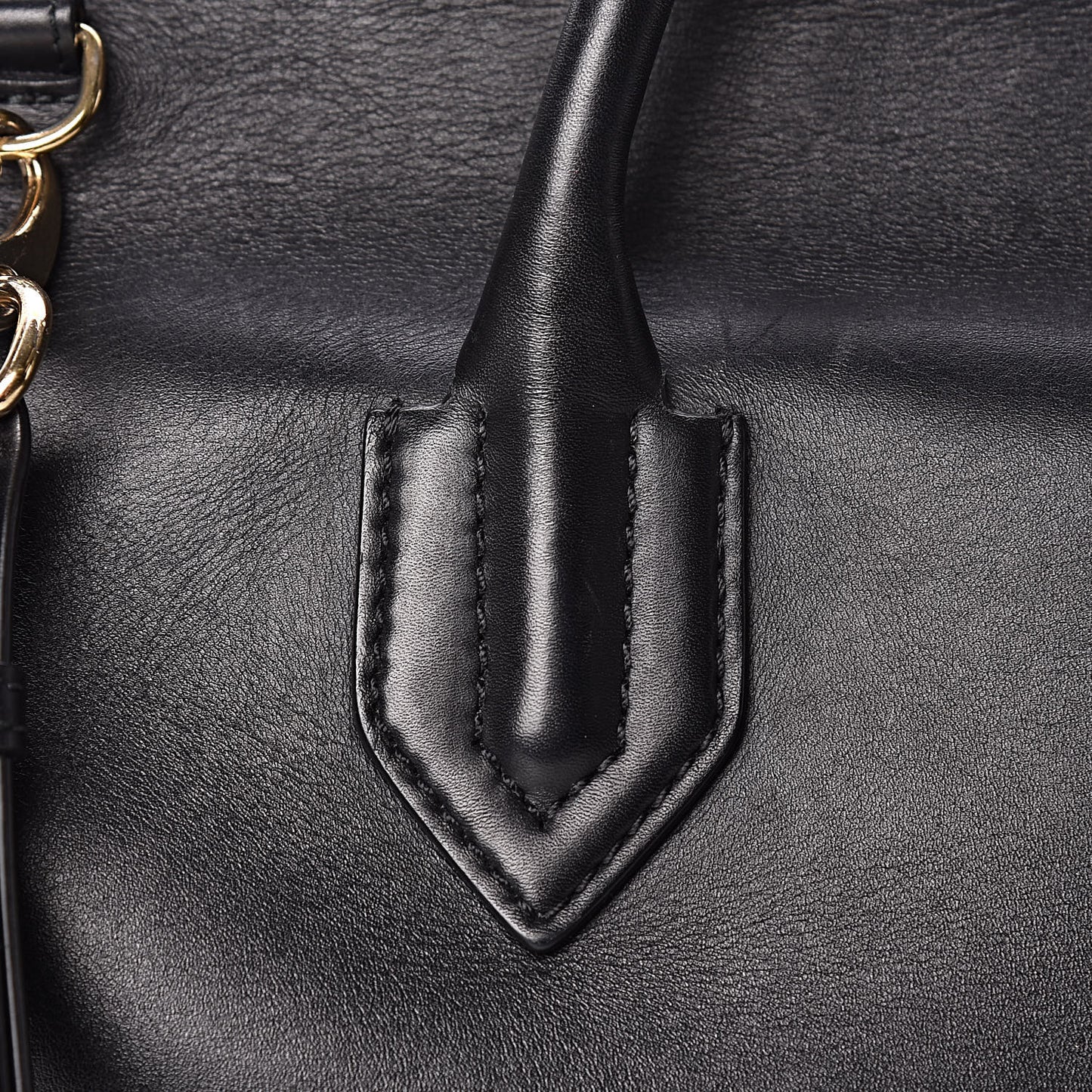 Calfskin Large Palazzo Empire Bag Black