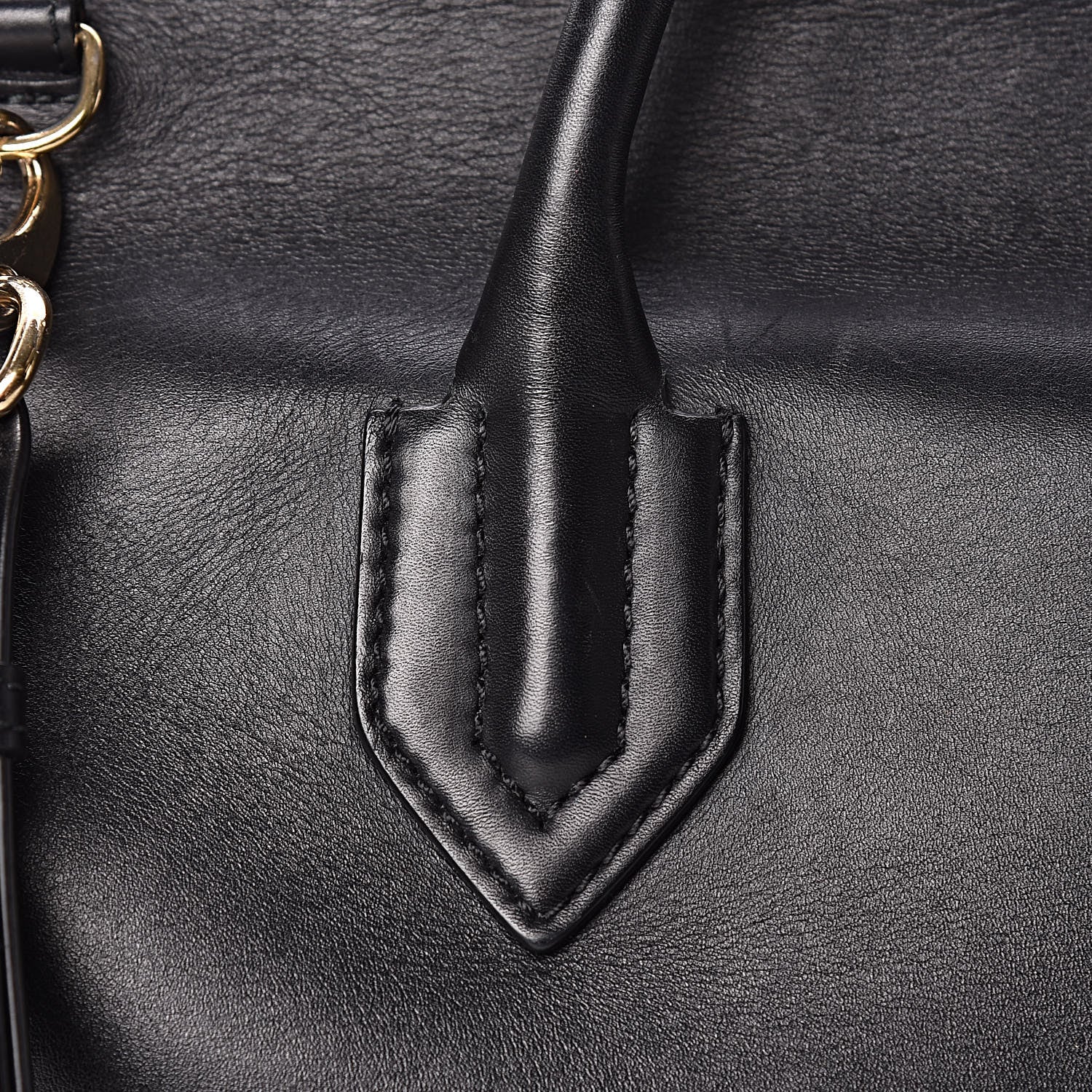 Versace Calfskin Large Palazzo Empire Bag Black 28 of 40
