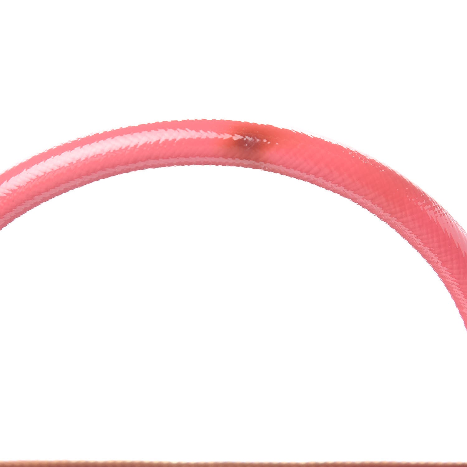 Prada Saffiano Vernice Mini Galleria Double Zip Tote Peonia 15 of 16