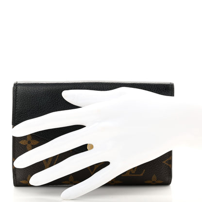 Louis Vuitton Monogram Pallas Compact Wallet Black 2 of 8