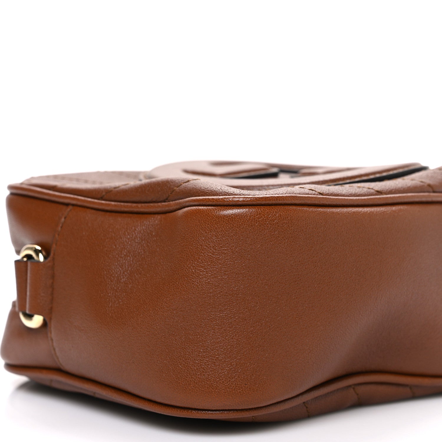 Gucci Sakai Be Green Calfskin Diagonal Stitched Small Blondie Shoulder Bag Cuir 9 of 10