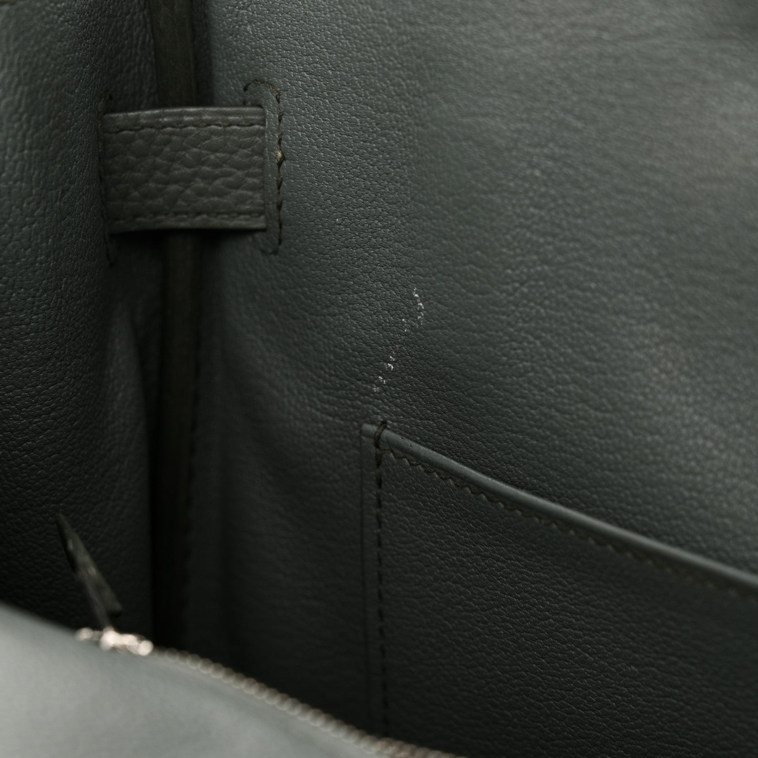 Hermes Togo Birkin 30 Vert Amande 12 of 19