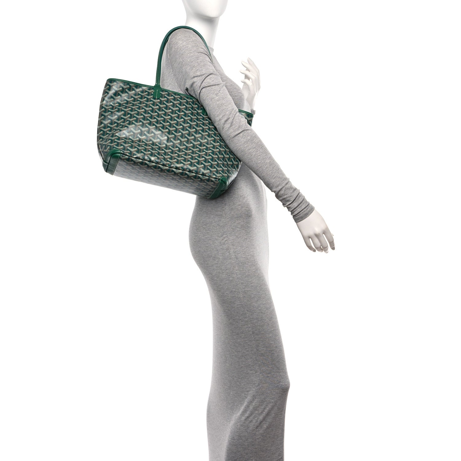 Goyard Goyardine Artois PM Green 3 of 10