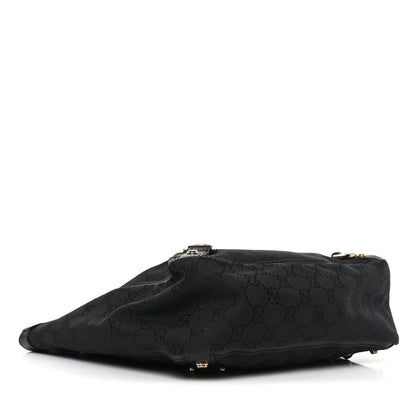 Gucci Monogram Small Abbey Tote Black 4 of 10