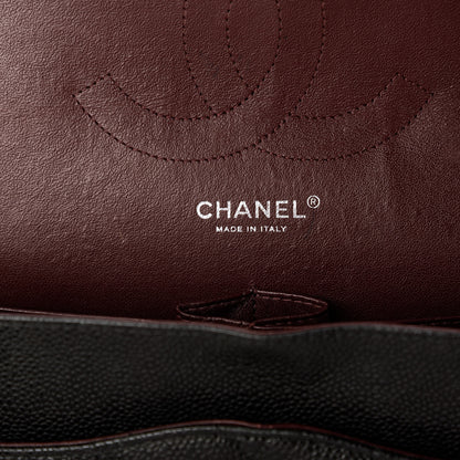 Chanel Caviar Quilted Jumbo Double Flap Black 6 of 10