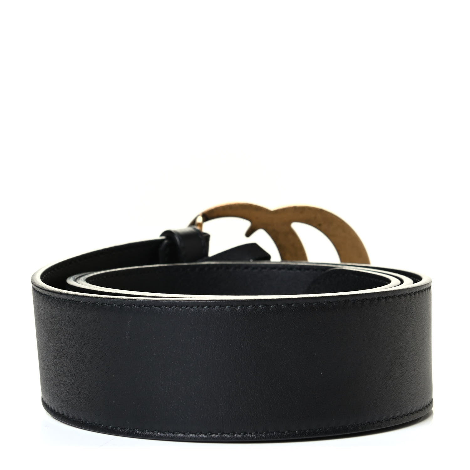 Gucci Calfskin Double G 40mm Belt 85 34 Black 2 of 4