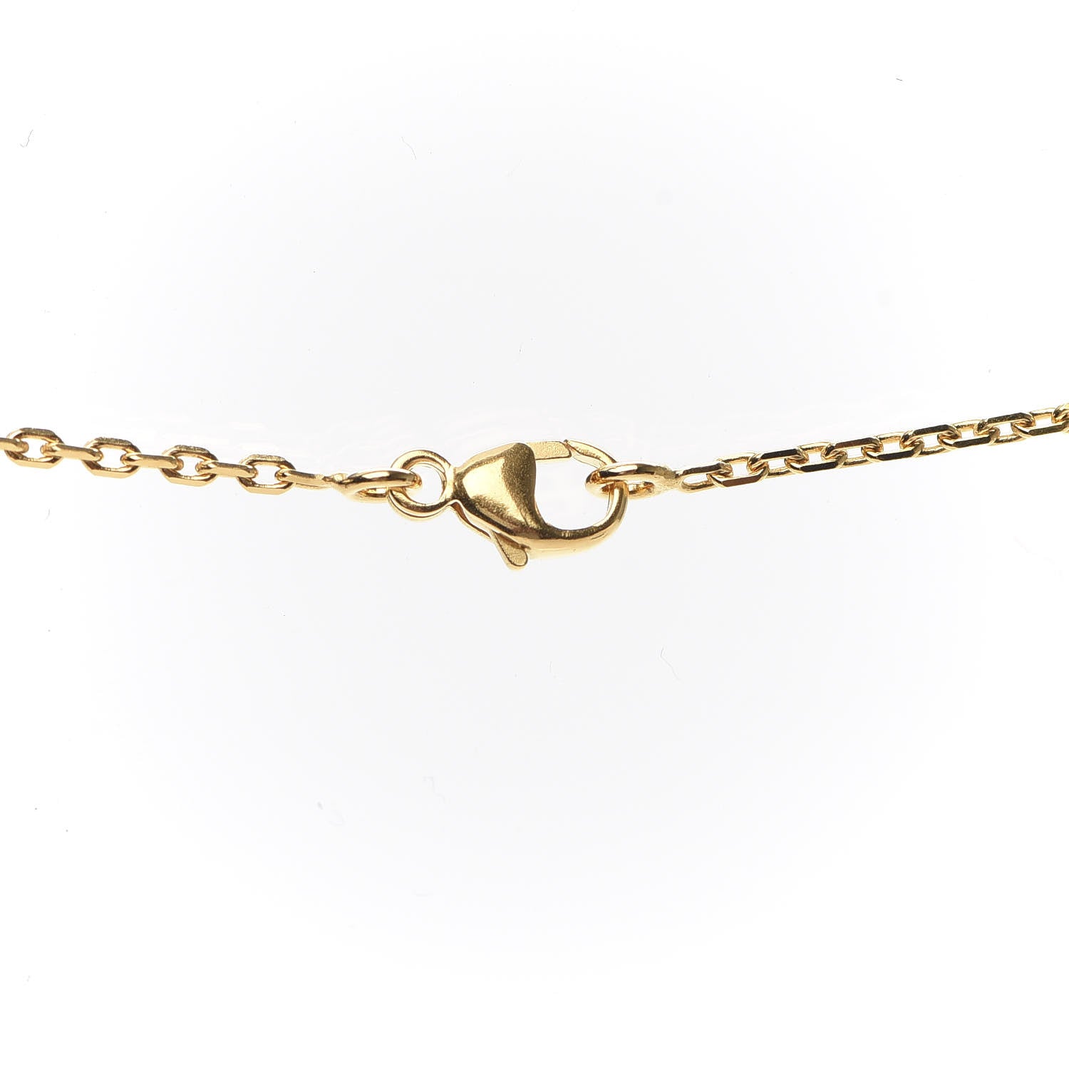 Hermes Palladium O'Maillon Pendant Necklace Black 5 of 6