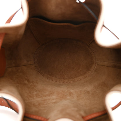 Loewe Canvas Calfskin Balloon Bucket Bag Ecru Tan 5 of 9