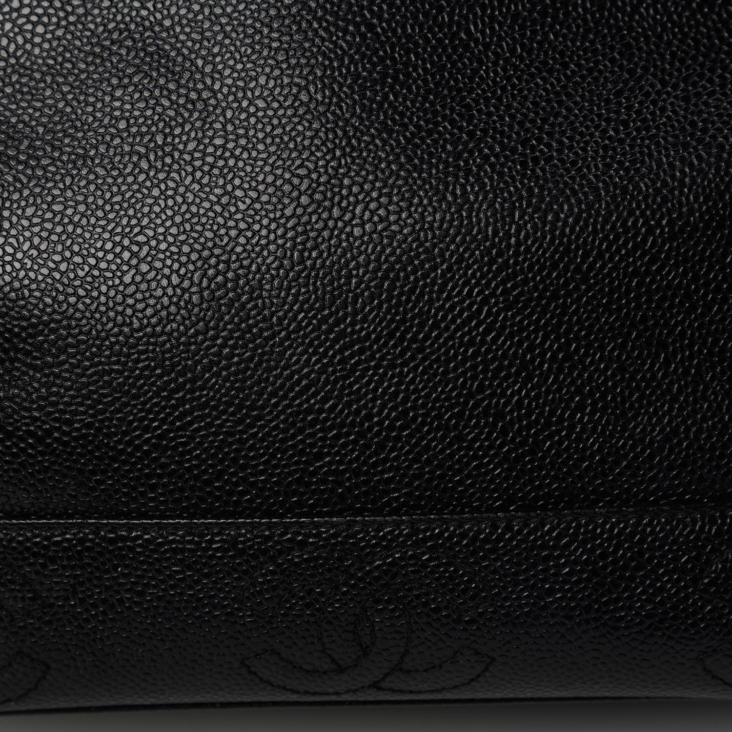 Chanel Caviar CC Shoulder Bag Black 10 of 10