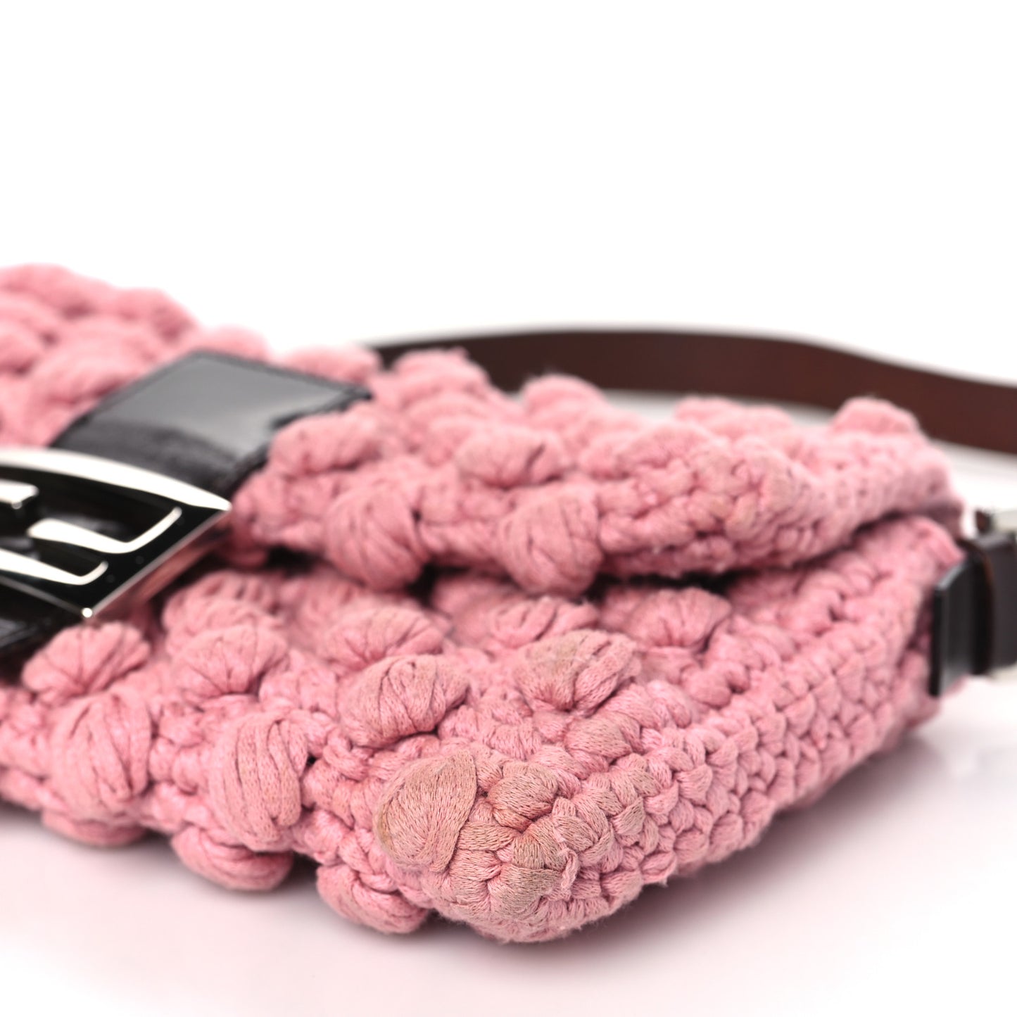 Woven Knit Baguette Pink