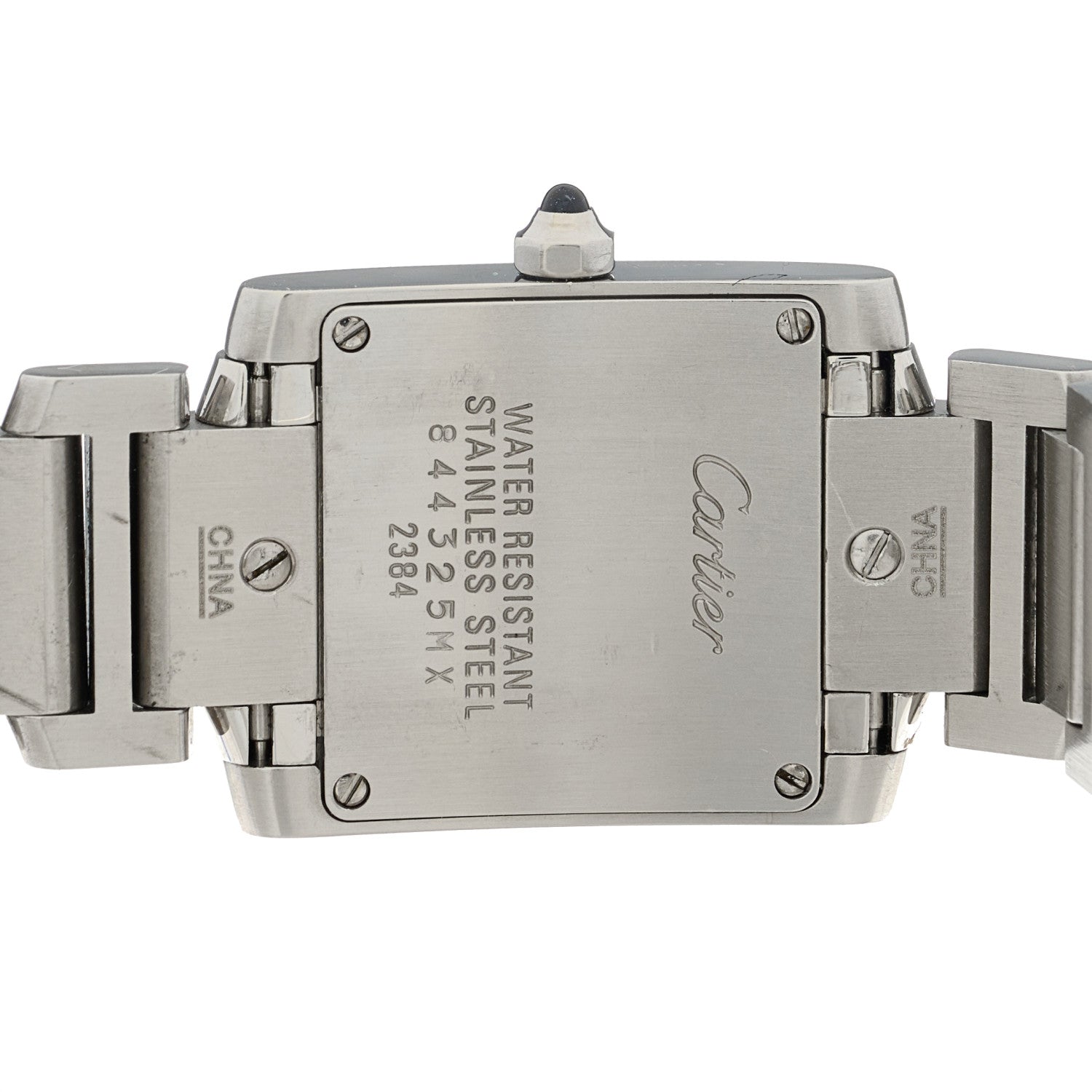 Cartier Stainless Steel 20mm Tank Francaise Quartz Watch 4 of 5