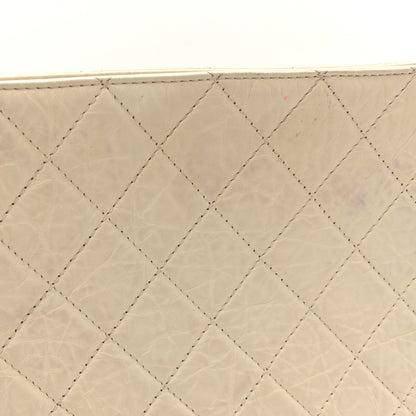 Chanel Aged Calfskin Quilted Reissue 2.55 Tote Ivory 12 of 14