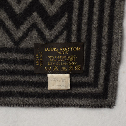 Louis Vuitton Cashmere Wool Karakoram Scarf 4 of 4