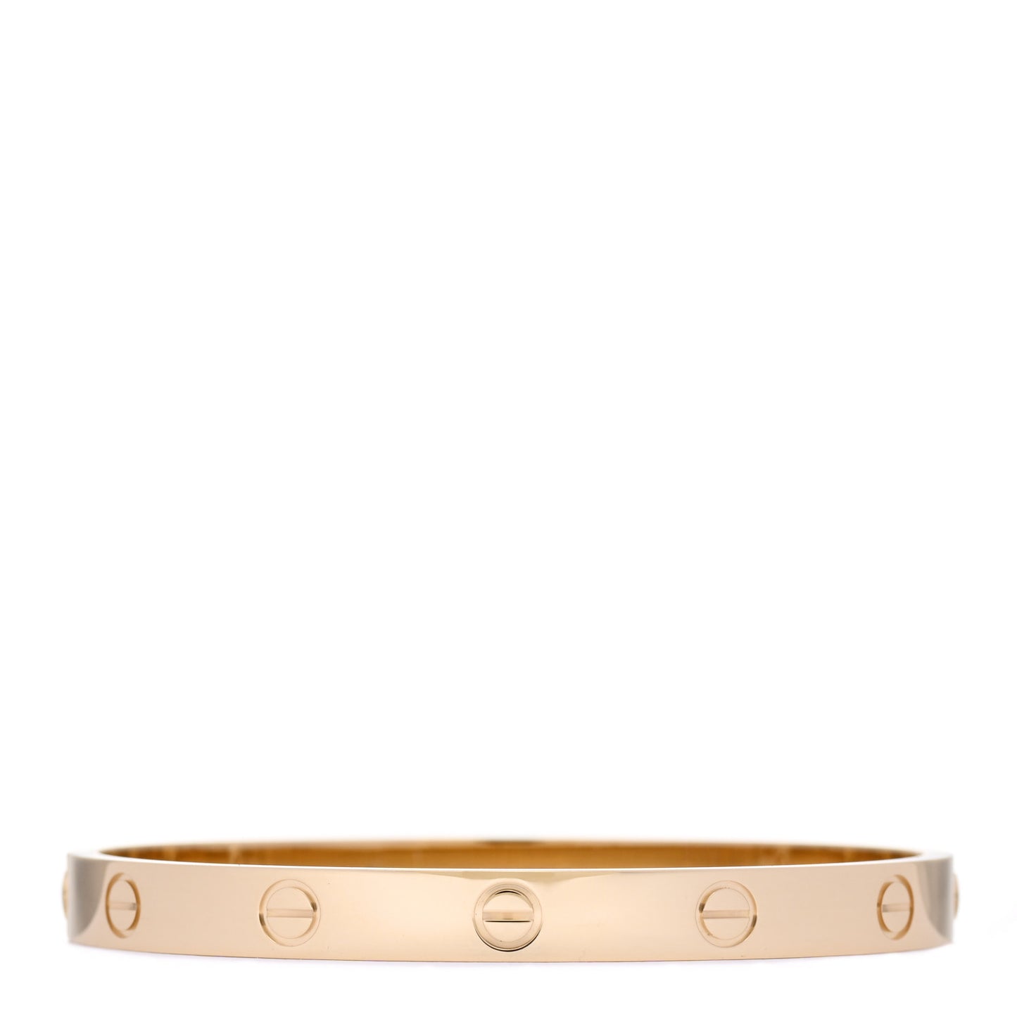 18K Yellow Gold LOVE Bracelet 17