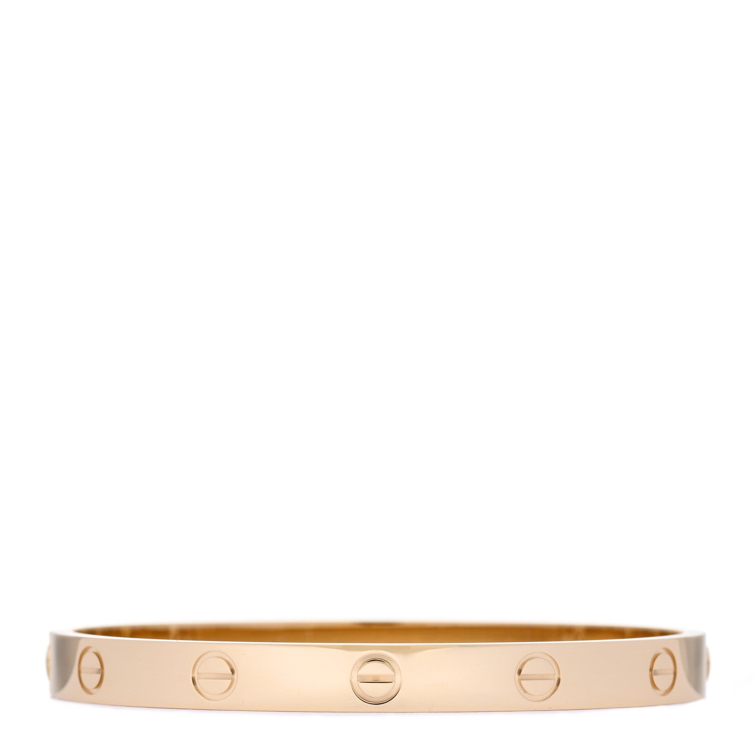 Cartier 18K Yellow Gold LOVE Bracelet 17 1 of 5
