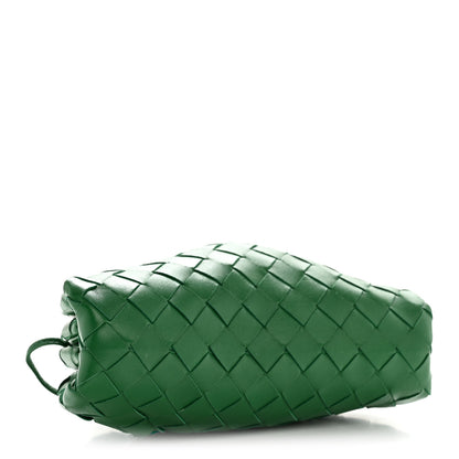 Bottega Veneta Nappa Intrecciato The Mini Pouch Racing Green 4 of 10