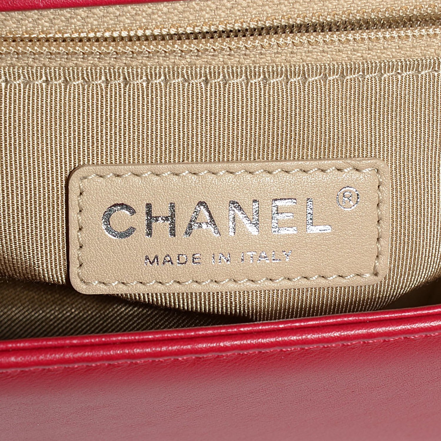 Chanel Calfskin Quilted New Medium Boy Flap Dark Pink 7 of 9