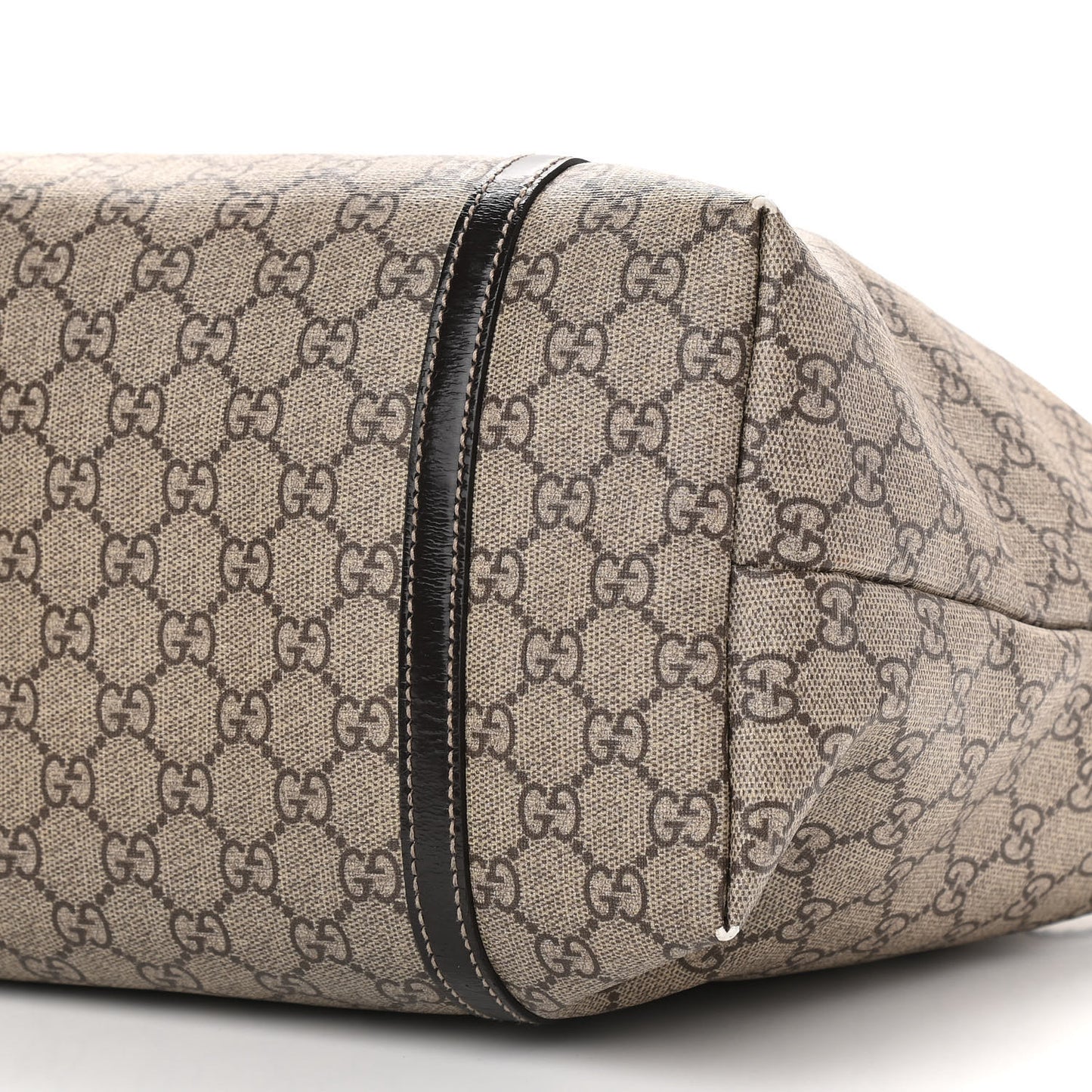 GG Plus Monogram Tattoo Heart Medium Joy Tote Dark Brown