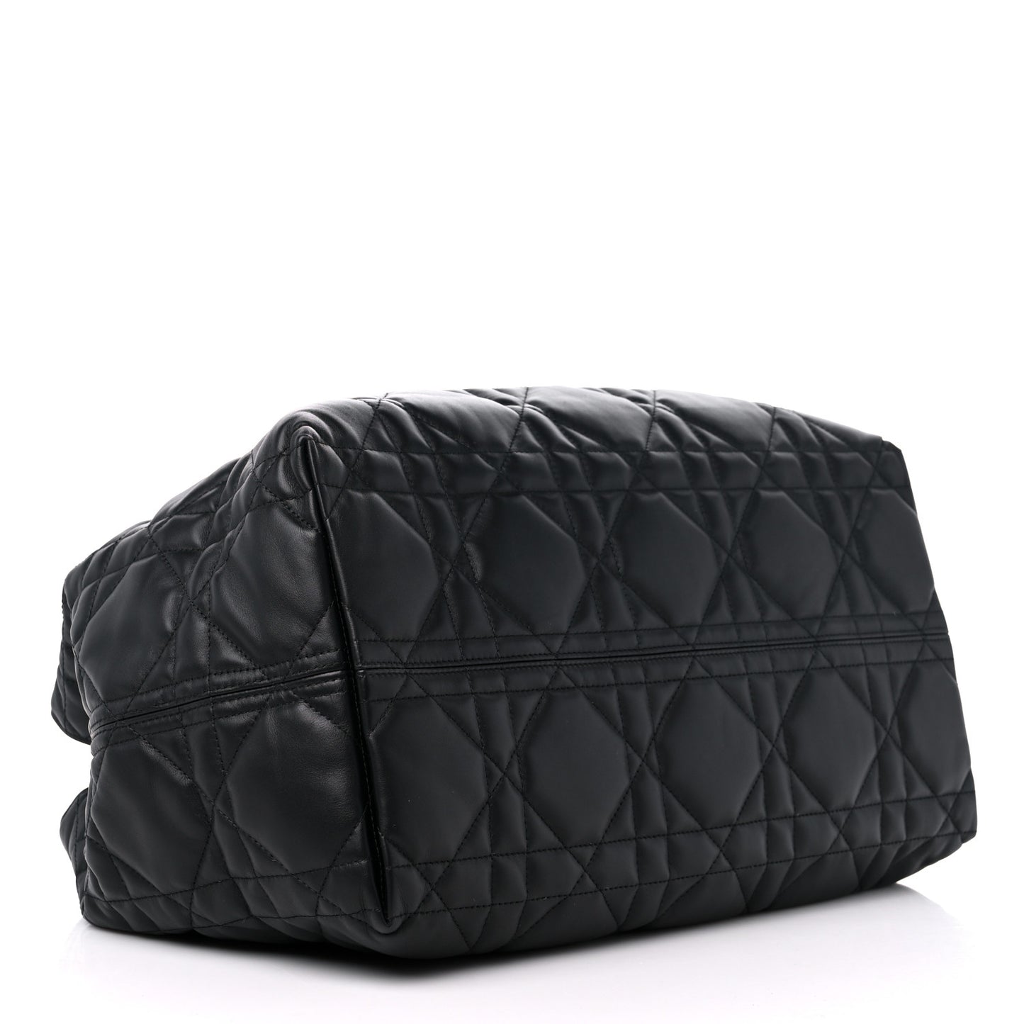 Calfskin Macrocannage Large Toujours Black
