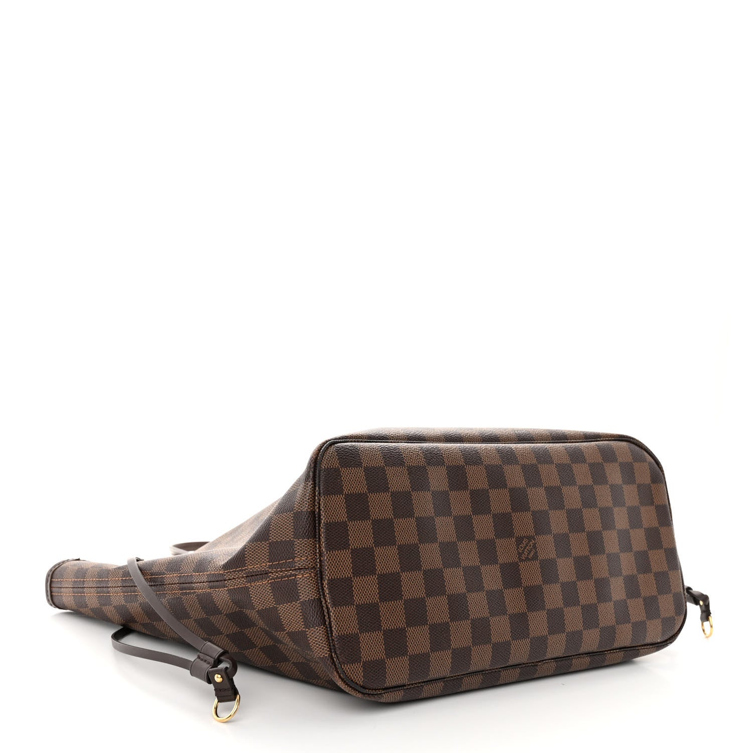 Louis Vuitton Damier Ebene Neo Neverfull MM Rose Ballerine 4 of 11
