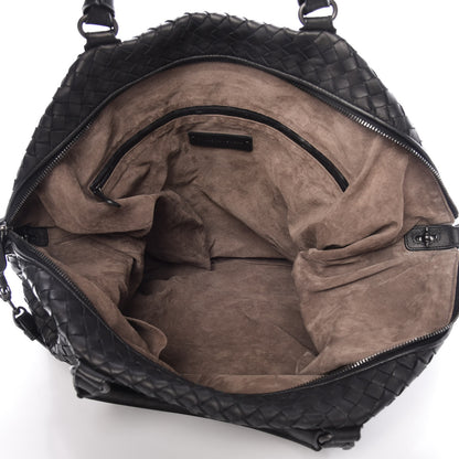Bottega Veneta Nappa Intrecciato Maxi Convertible Tote Black 8 of 15