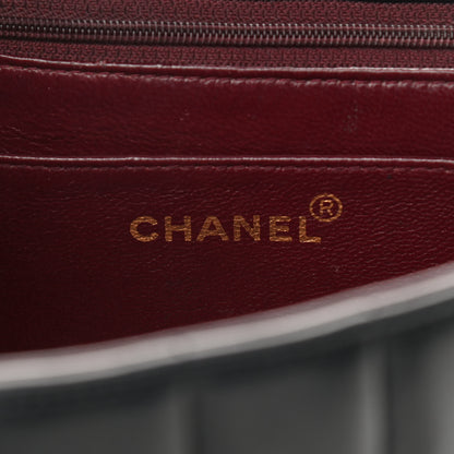 Chanel Lambskin Vertical Quilted Medium Single Flap Black 6 of 16