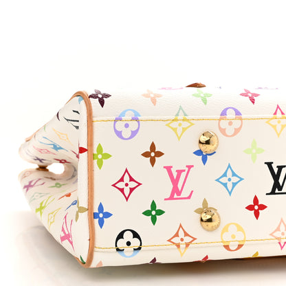 Louis Vuitton Monogram Multicolor Aurelia MM White 8 of 11