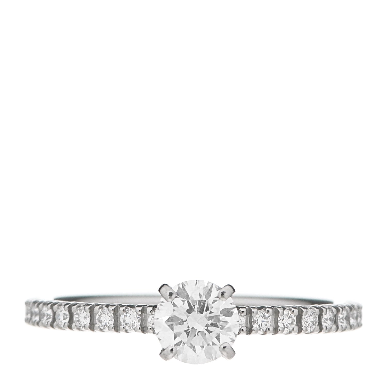 Cartier Platinum Diamond .30ct Etincelle De Cartier Solitaire Engagement Ring 46 3.75 1 of 7