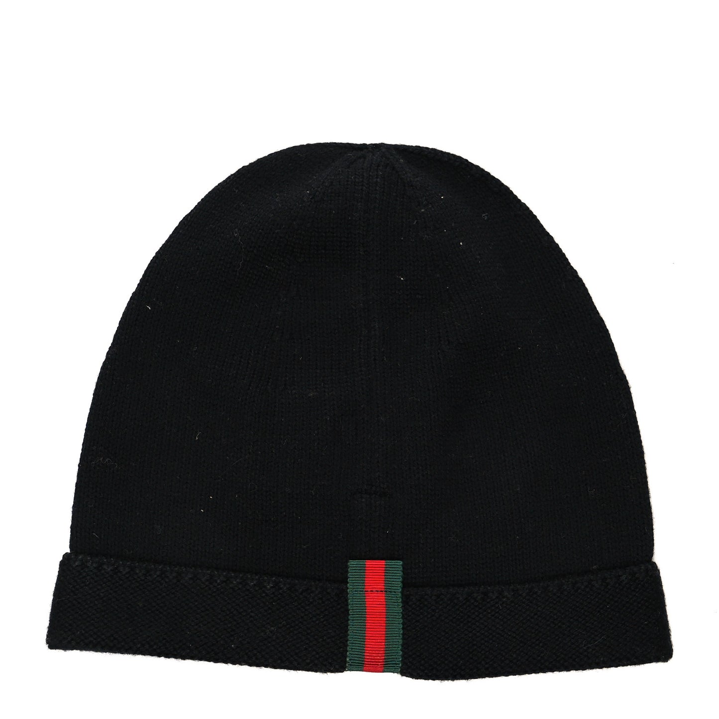Wool Sequin Loved Beanie Hat M Black