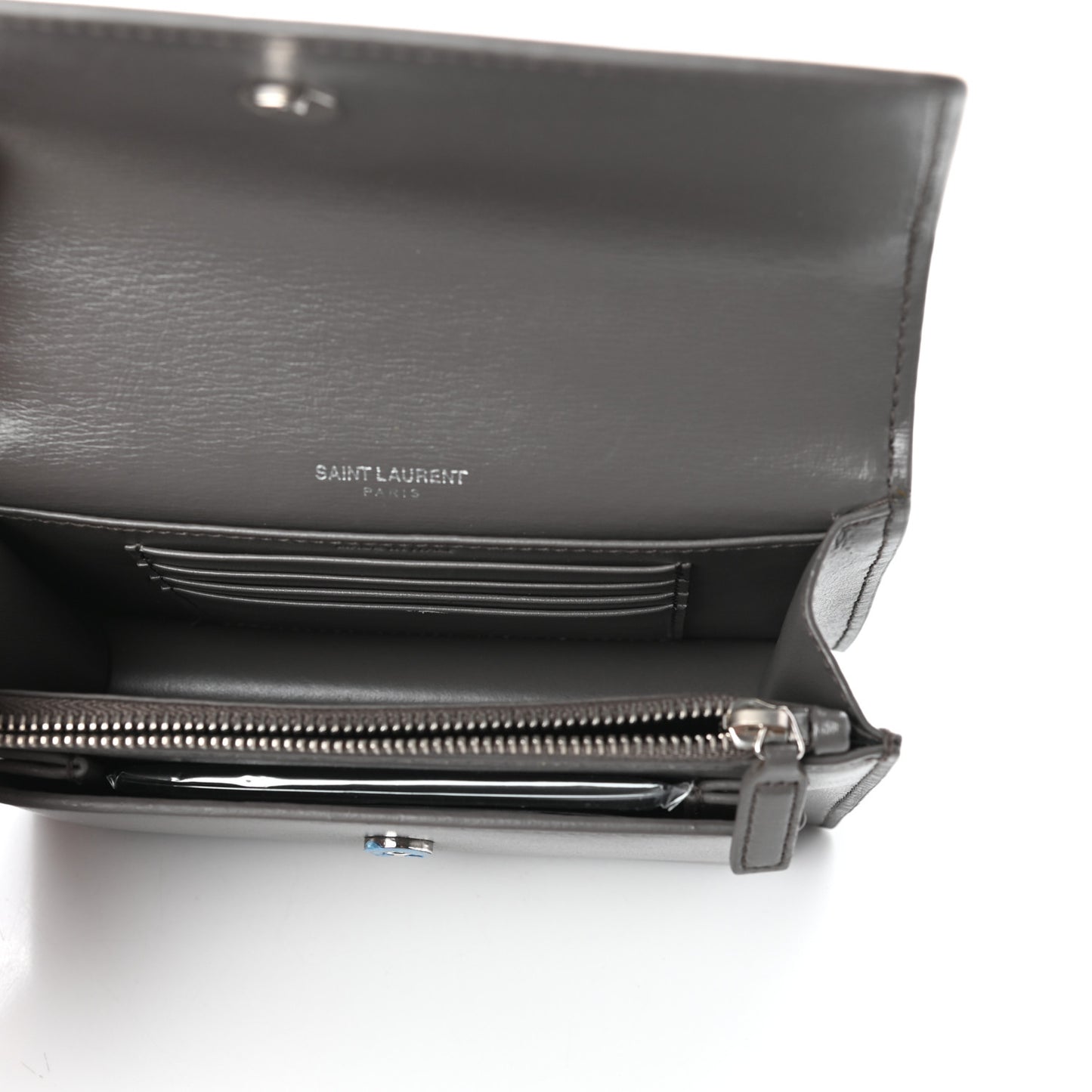 Calfskin Monogram Sunset Chain Wallet Earth
