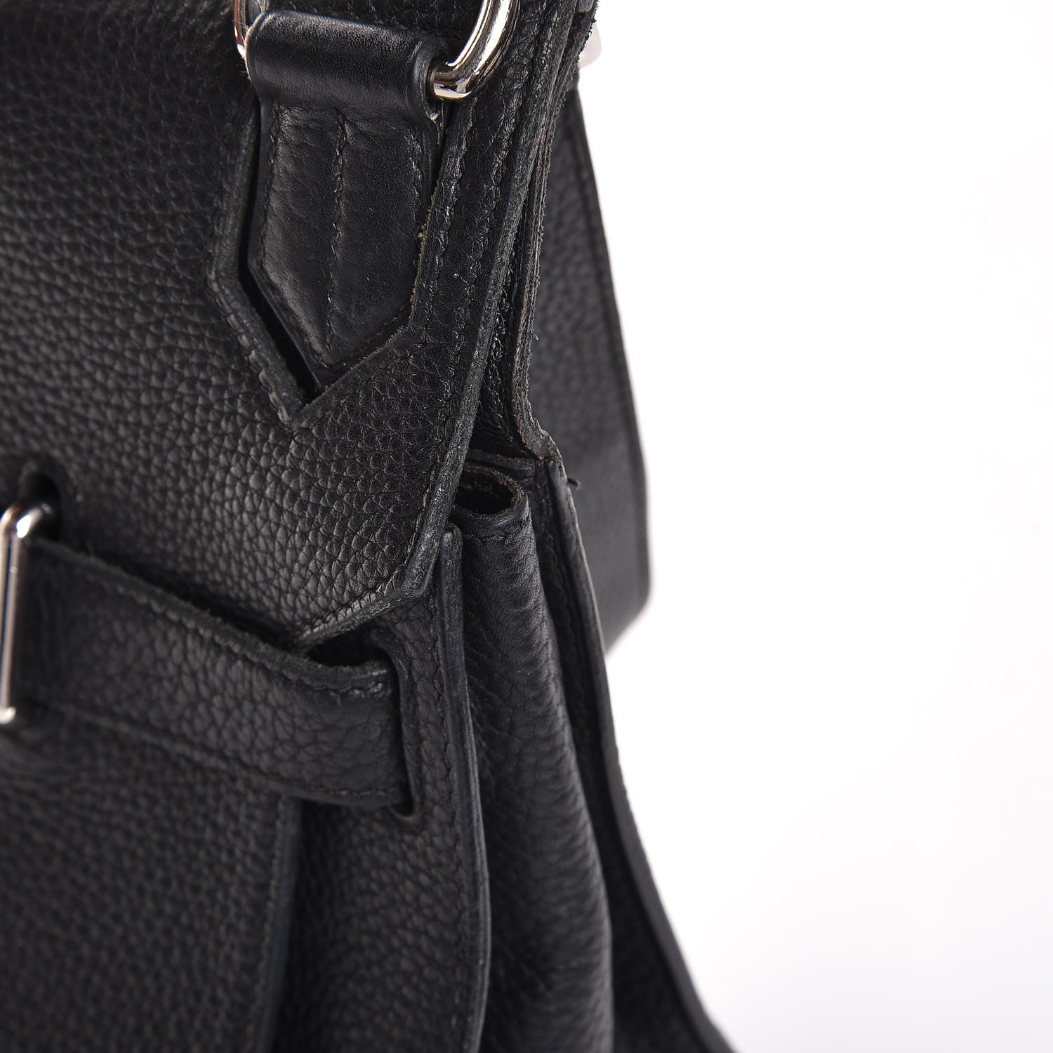 Hermes Taurillon Clemence Jypsiere 34 Black 12 of 15